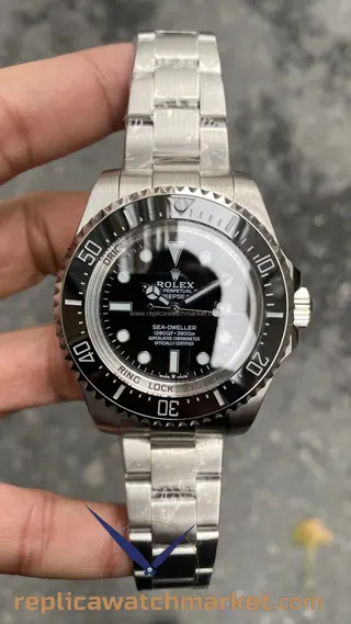 Replika Rolex Deepsea 136660 Siyah — ürün görünümü 1