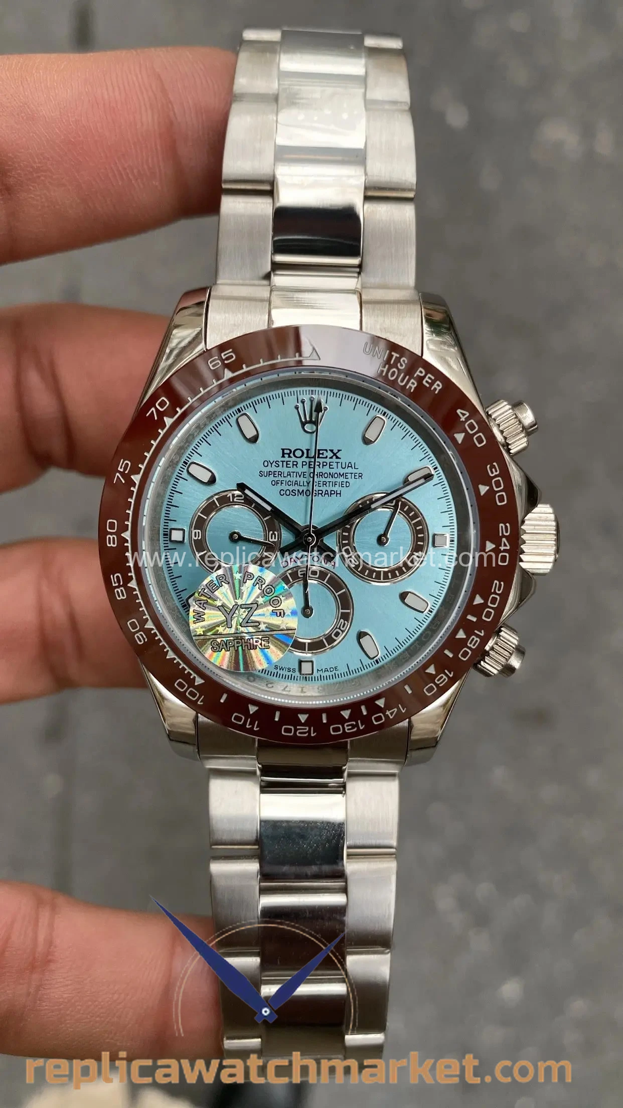 Replica Rolex Daytona 116506 — Ice Blue Dial 40 mm — product view 1