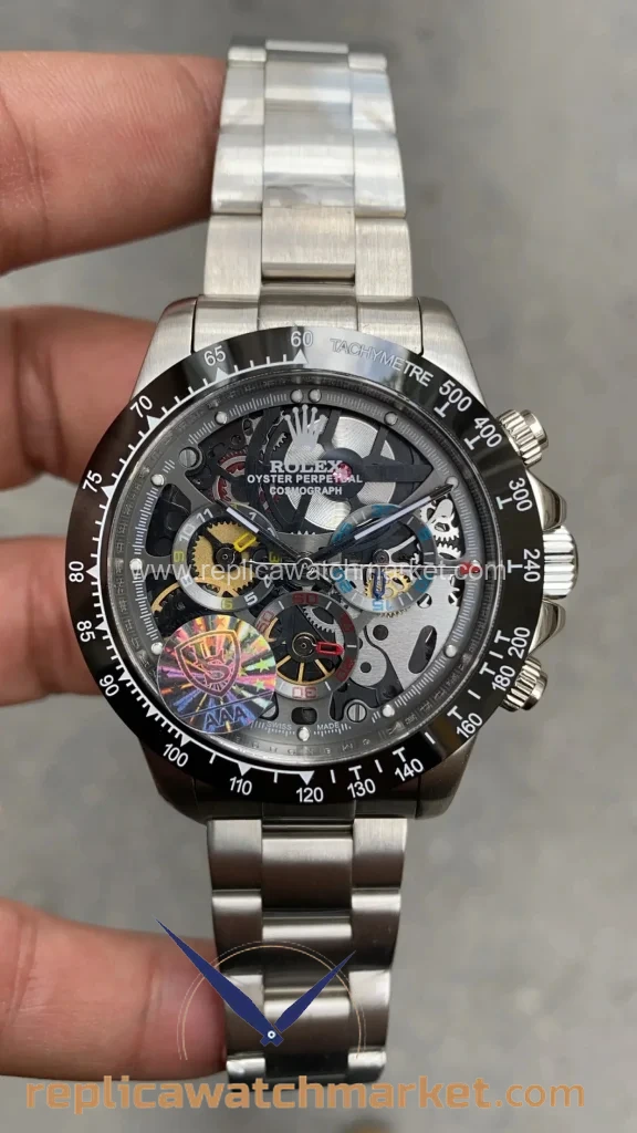 Replica Rolex Daytona — Juan Pablo Montoya 41 mm Steel — product view 1
