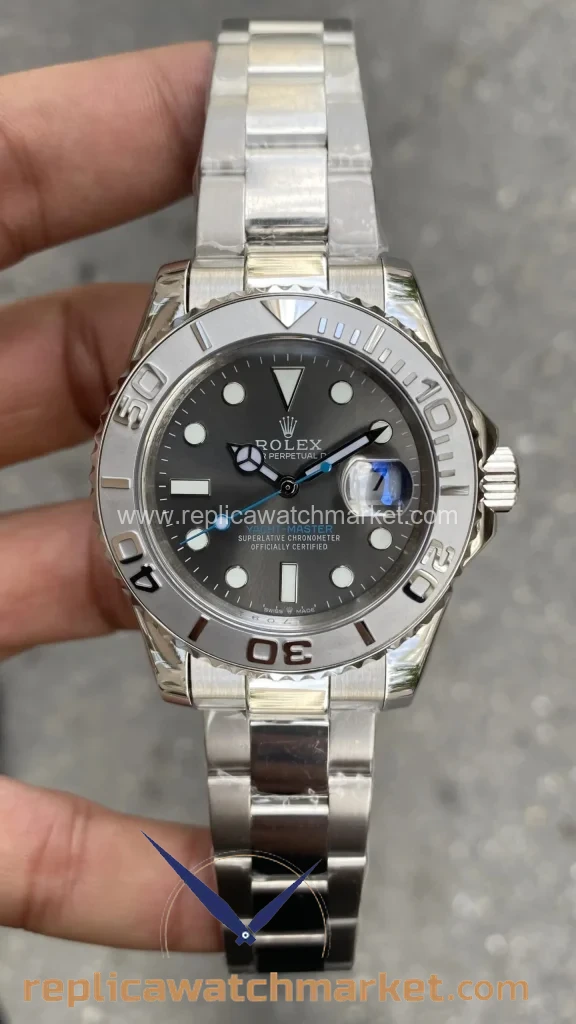 Replica Rolex Yacht-Master 126662 — Rhodium Grey Dial Oyster 42 mm — product view 1