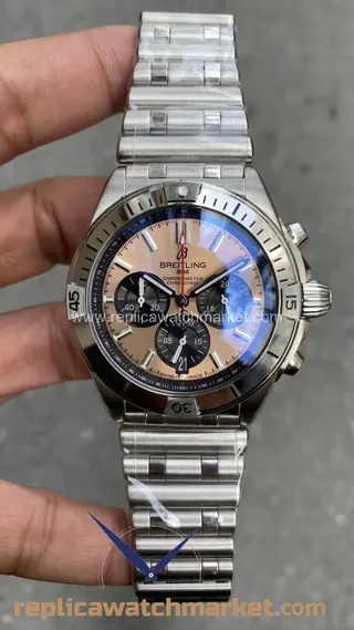 Replika Breitling Chronomat B01 — Somon Kadran 42 mm — ürün görünümü 1