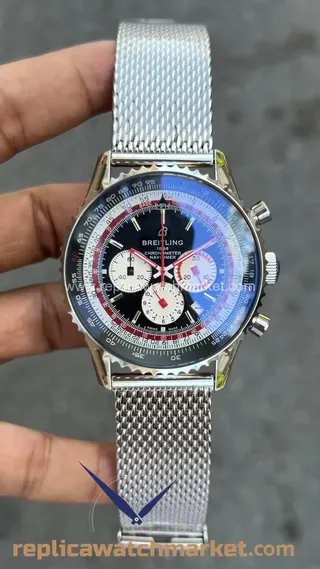 Replika Breitling Navitimer Swiss Air Edition — 43 mm Kronograf — ürün görünümü 1