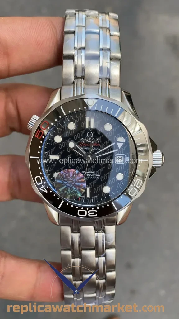Replica Omega Seamaster Diver 300M Co-Axial Master James Bond Limited Edition 42 mm — product view 1