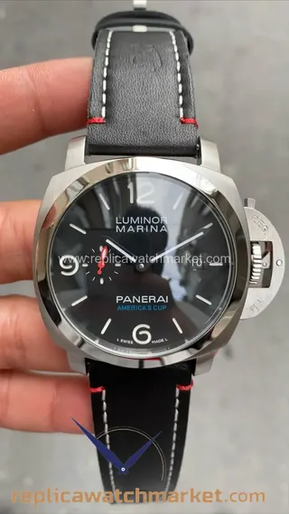 Replika Panerai Luminor Marina 1950 America’s Cup 3 Days Automatic Acciaio Ref. PAM00727 48 mm — ürün görünümü 1