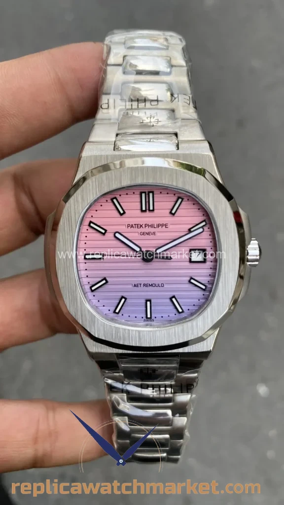 Replica Patek Philippe Nautilus Bergen Sunrise Aet Remould 5711 — 40 mm — product view 1