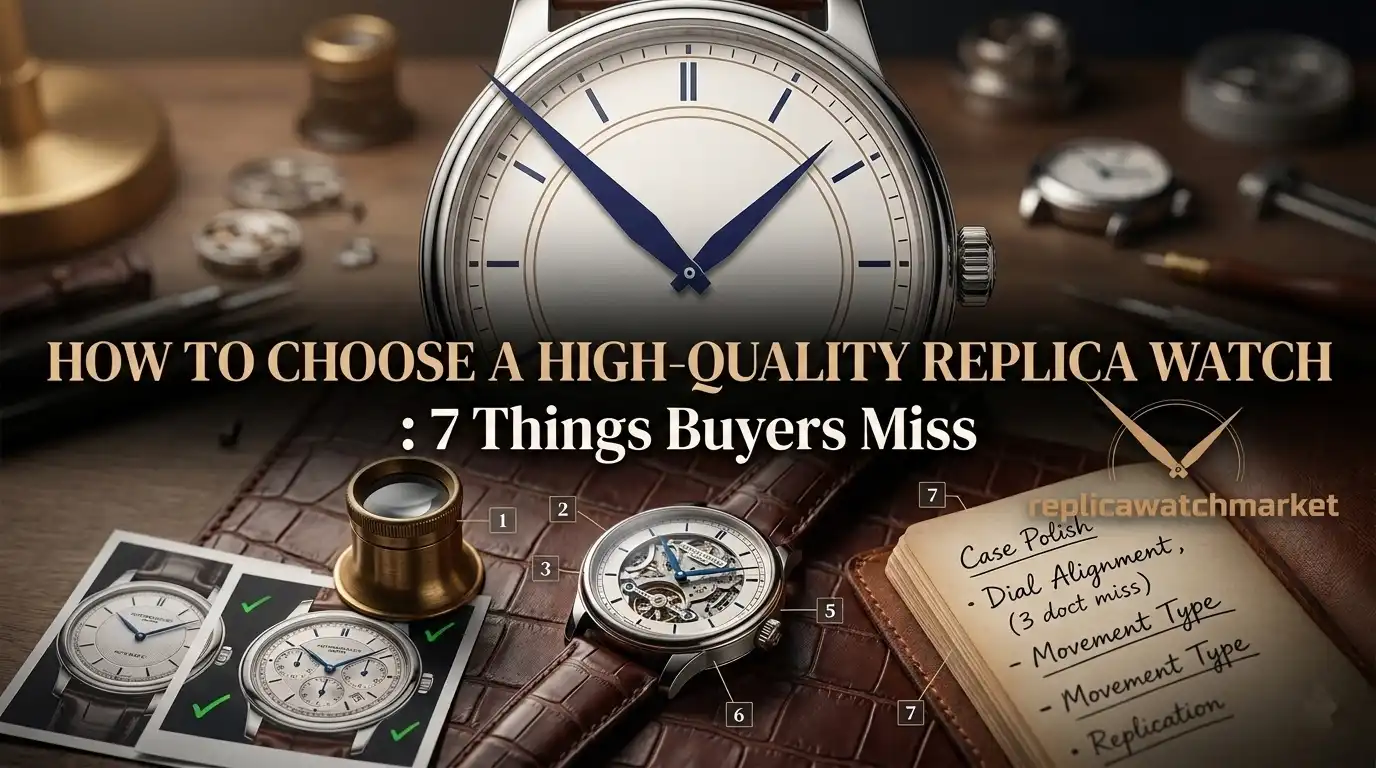 How to Choose a High-Quality Replica Watch