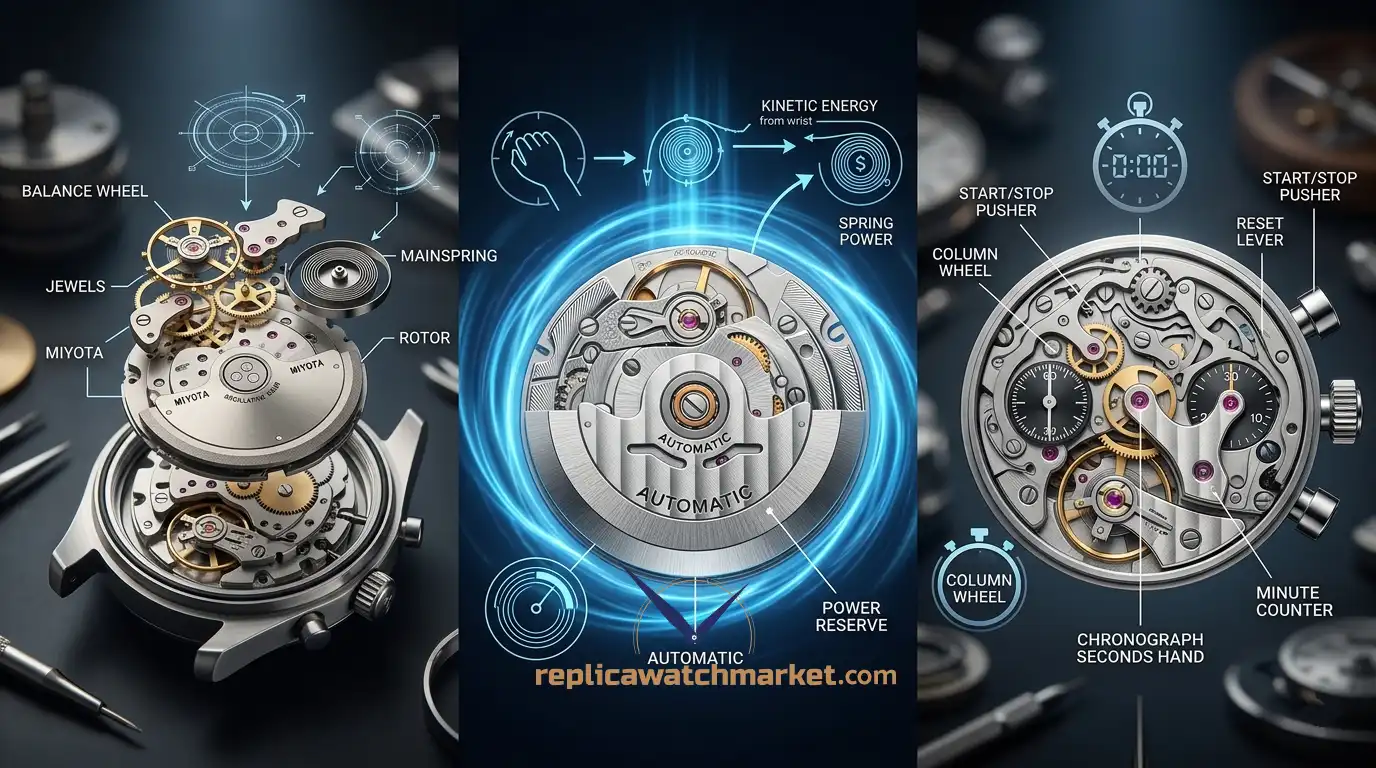 Replica Watch Movements Explained