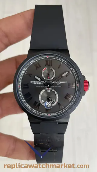 Replika Ulysse Nardin Maxi Marine Boutique Edition Resmî Sertifikalı Kronometre — ürün görünümü 1