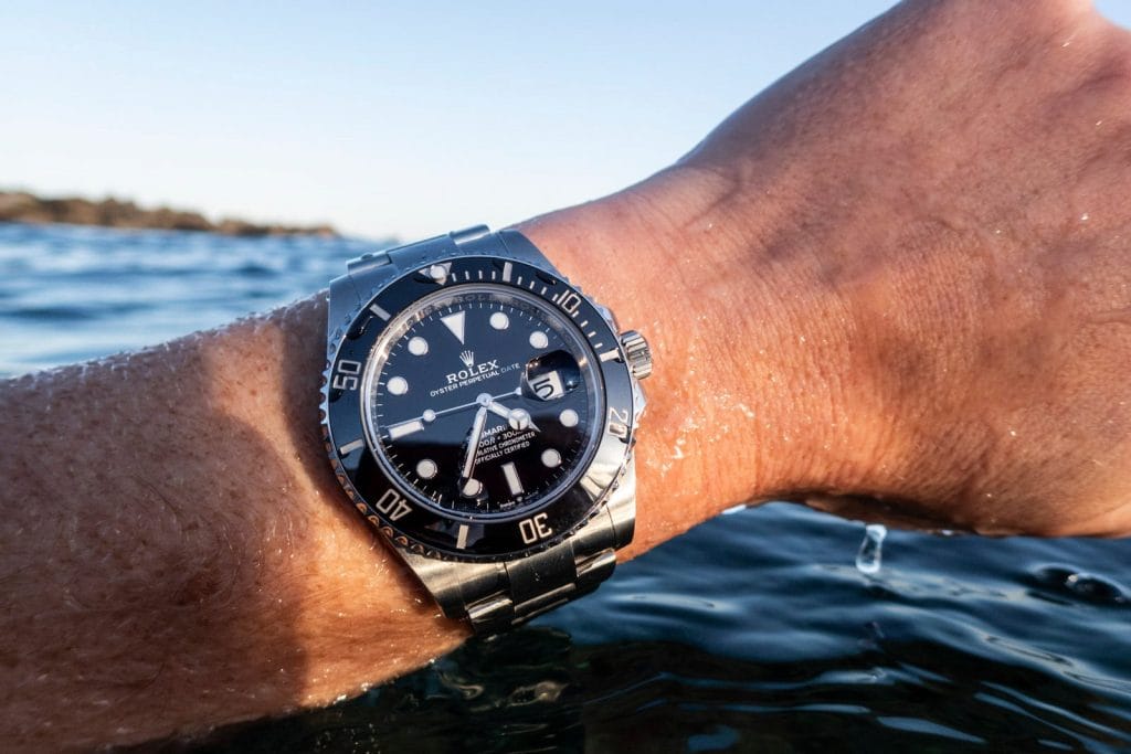 replica rolex submariner at arm
