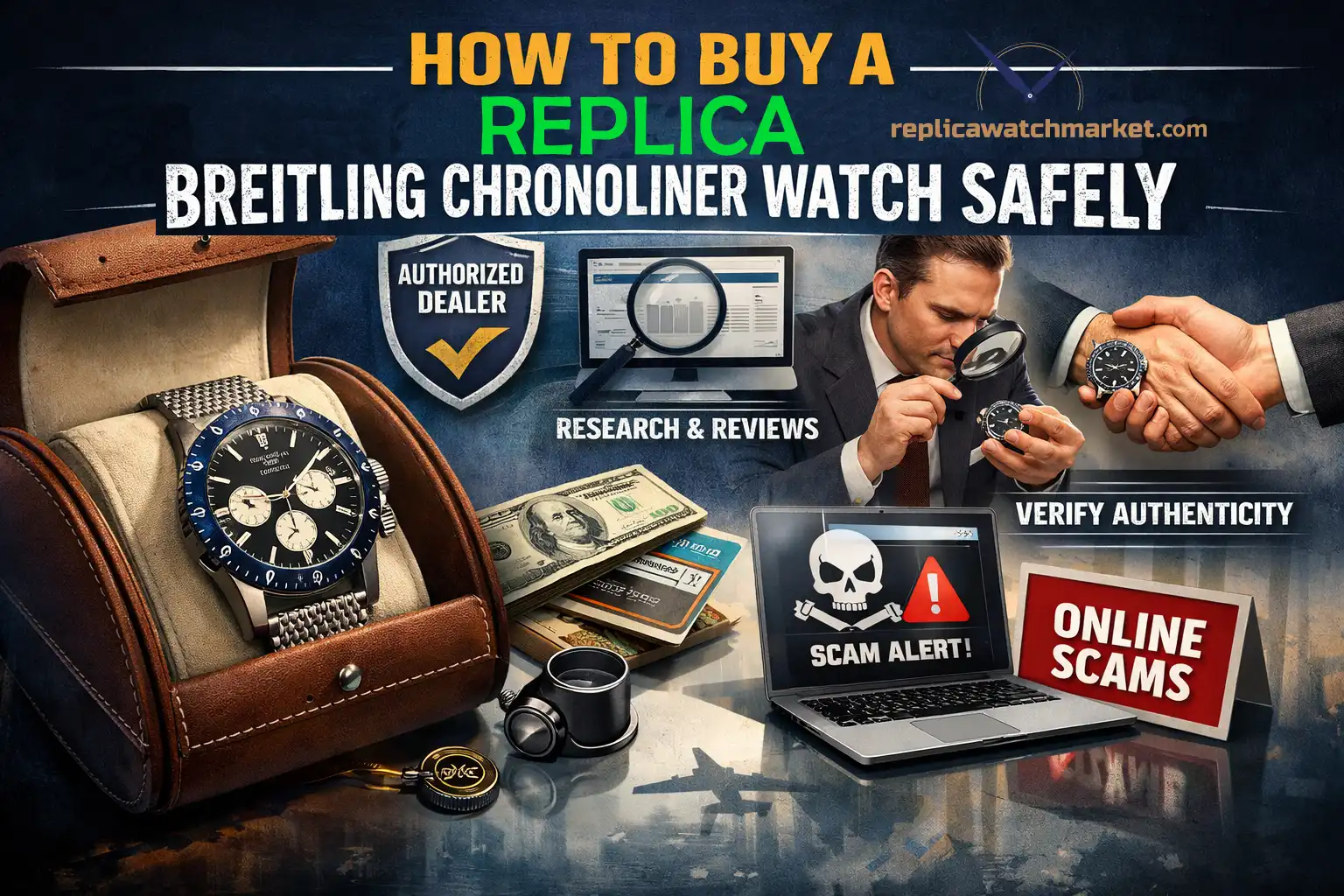 How to Buy a Replica Breitling Chronoliner Watch