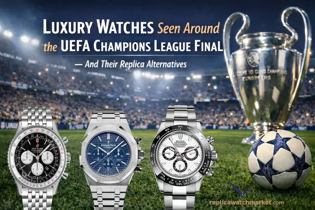 UEFA Şampiyonlar Ligi Finali Çevresinde Görülen Lüks Saatler