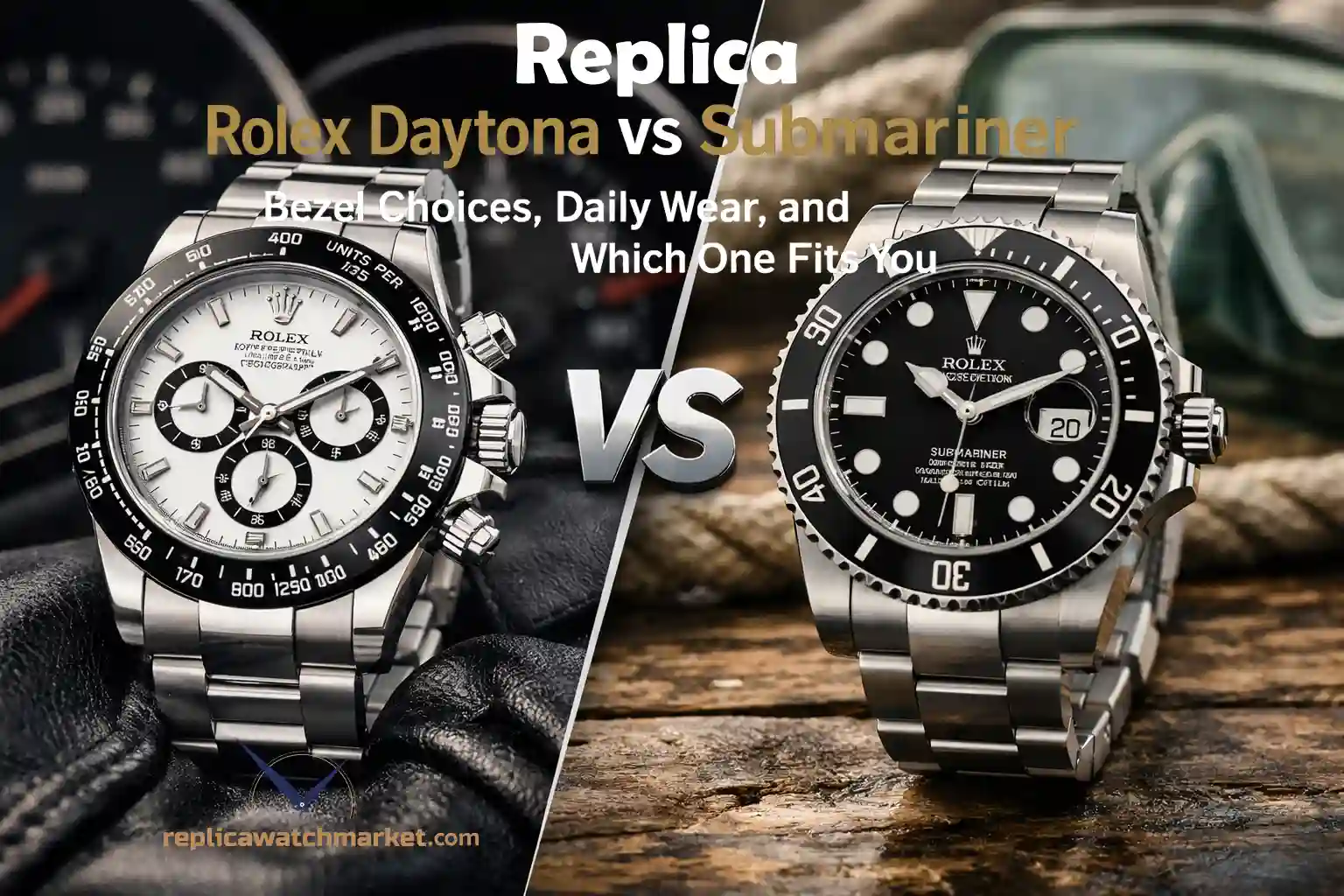 Replica Rolex Daytona vs Submariner