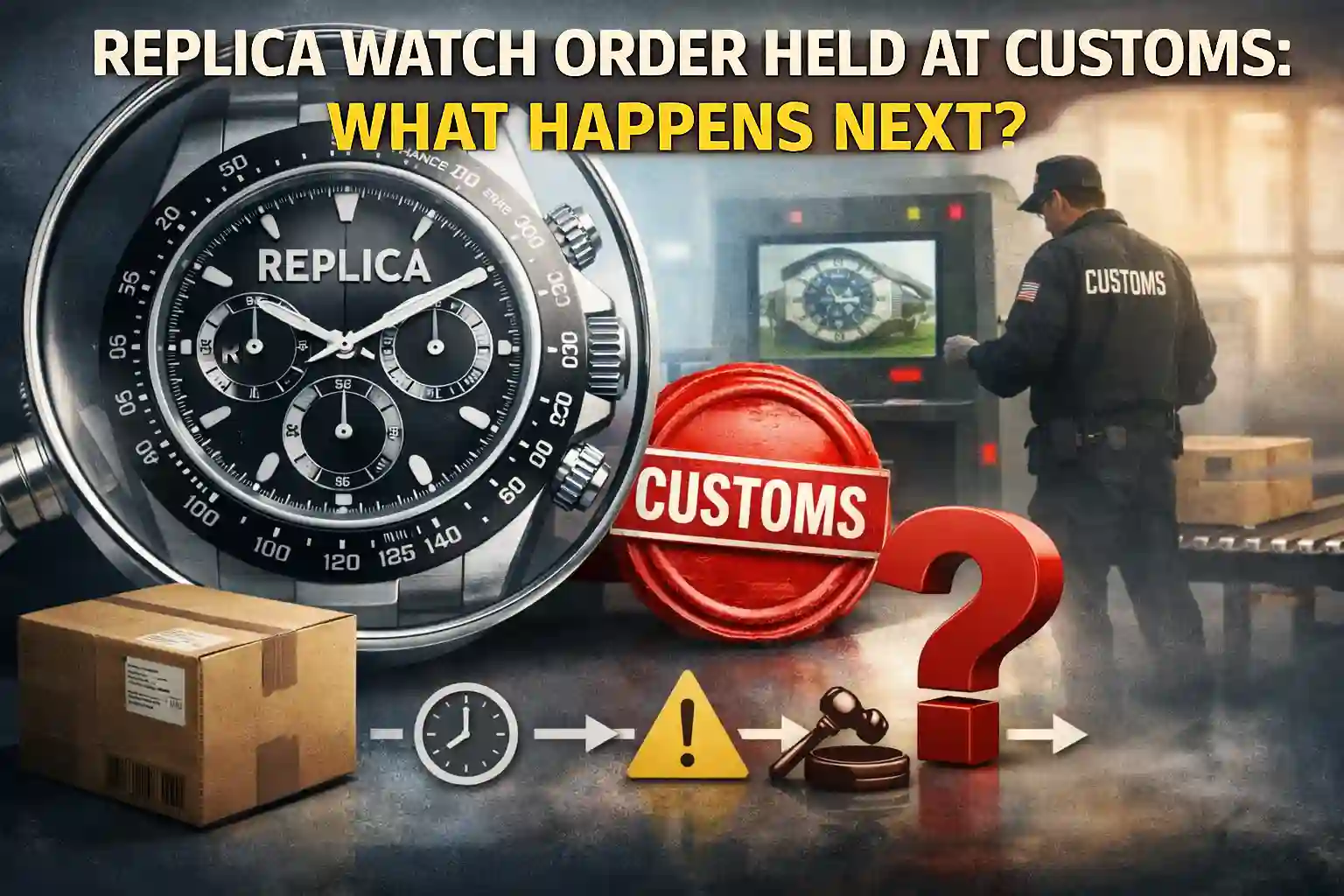Replica Watch Order Held at Customs