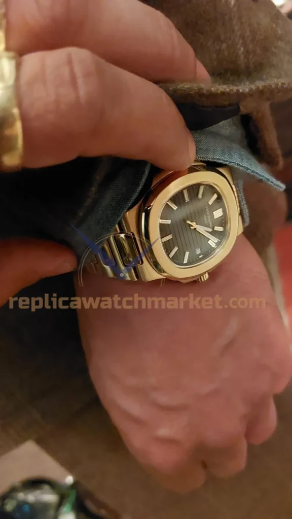 Archival on-set wristwatch usage during professional filming