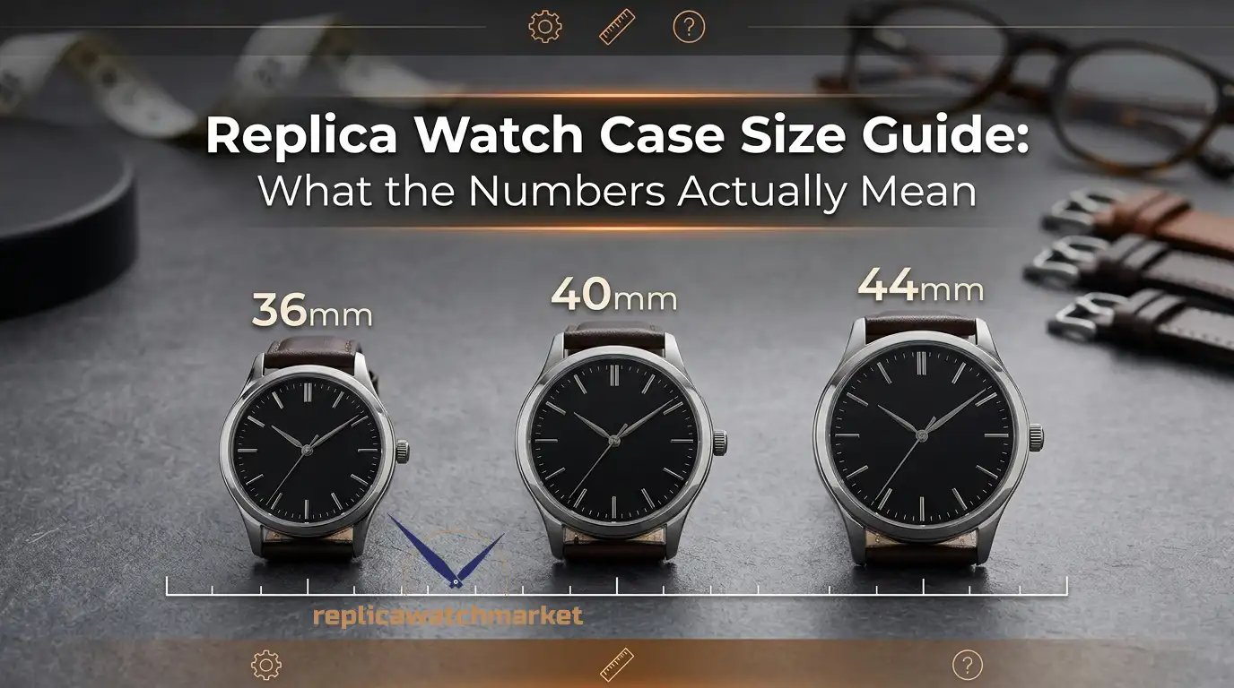 Replica Watch Case Size Guide